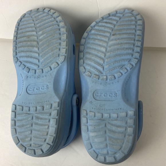 CROCS Classics Sky Blue Women’s 8-9 - Picture 8 of 11